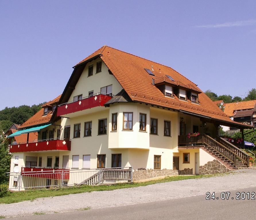Landgasthof Zum Hirschen Hafenlohr Extérieur photo