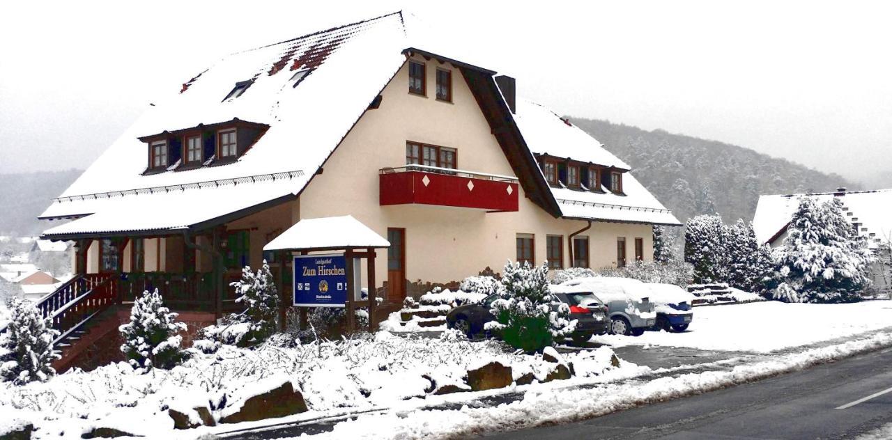 Landgasthof Zum Hirschen Hafenlohr Extérieur photo