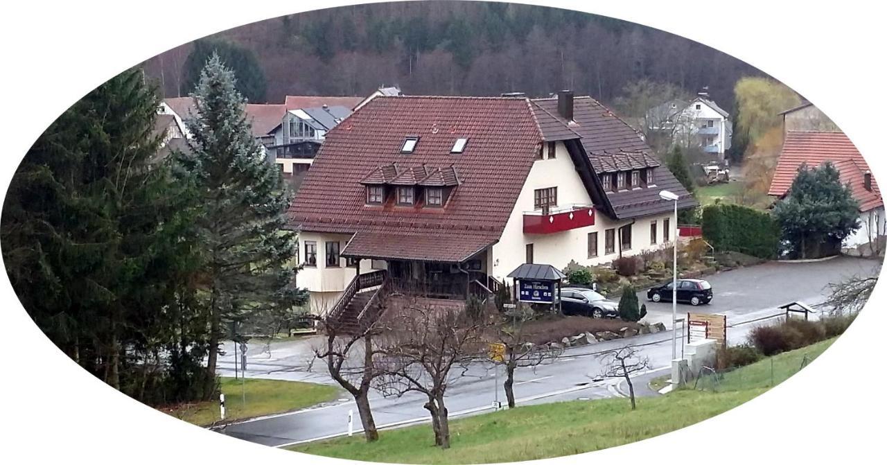 Landgasthof Zum Hirschen Hafenlohr Extérieur photo